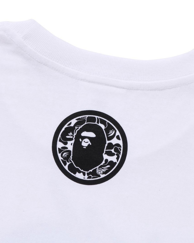 T Shirts Bape General Kabuto Blanche Homme | SCY-86532966